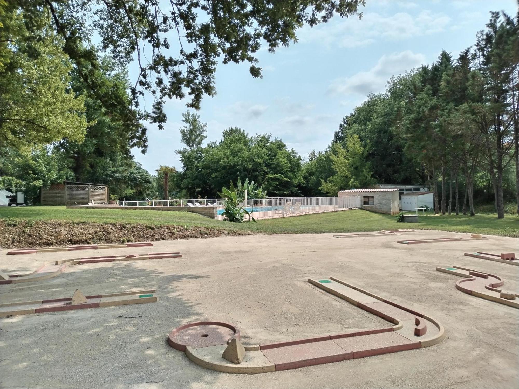 Camping Nature Le Valenty Mobil-Home-Dordogne Panoramique Clim Piscine Soturac Exterior photo