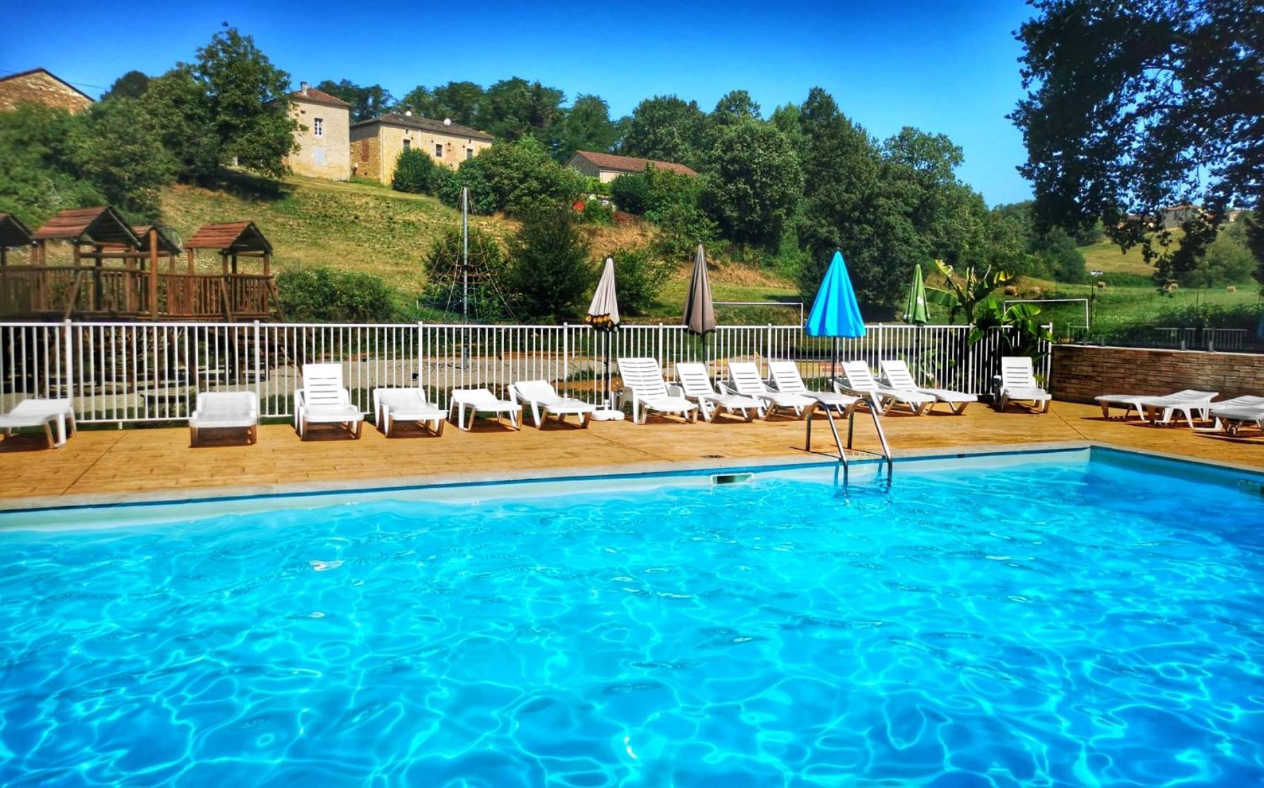 Camping Nature Le Valenty Mobil-Home-Dordogne Panoramique Clim Piscine Soturac Exterior photo